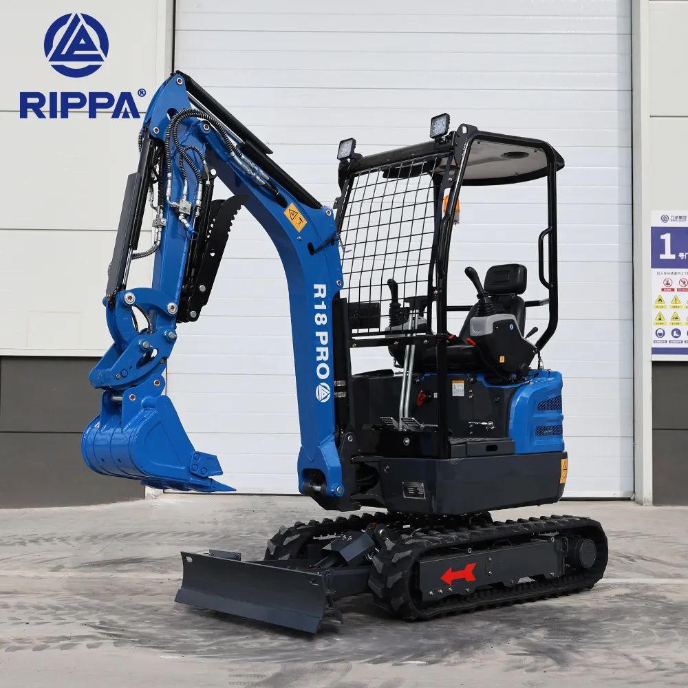 Miniexcavadora RIPPA R18 (2025)