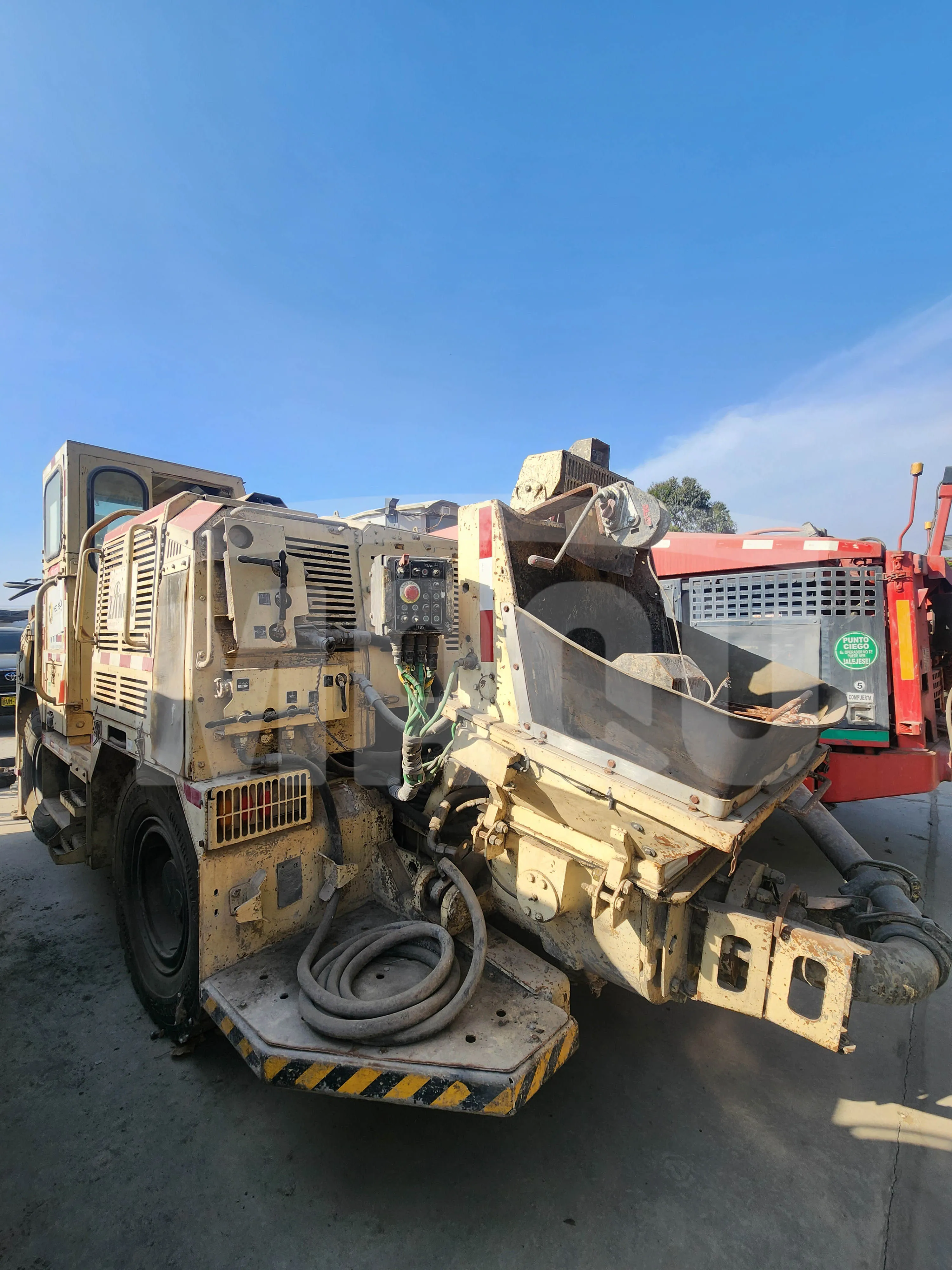 Lanzador de concreto NORMET ALPHA 30VL (2019)
