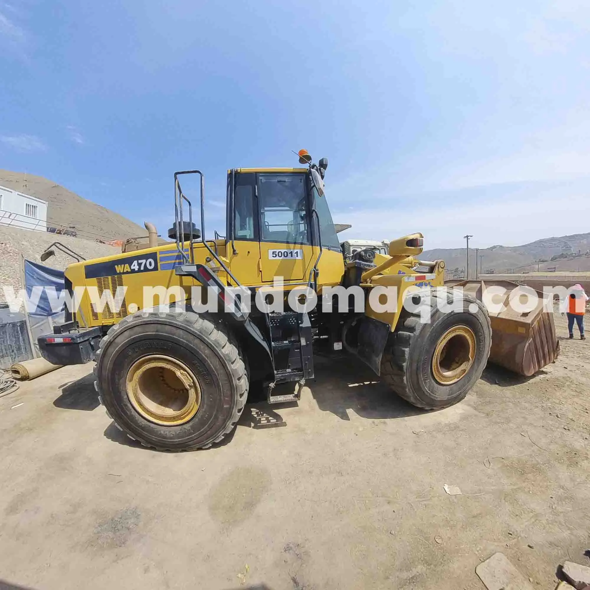 Cargador frontal KOMATSU WA470-6R (2018)