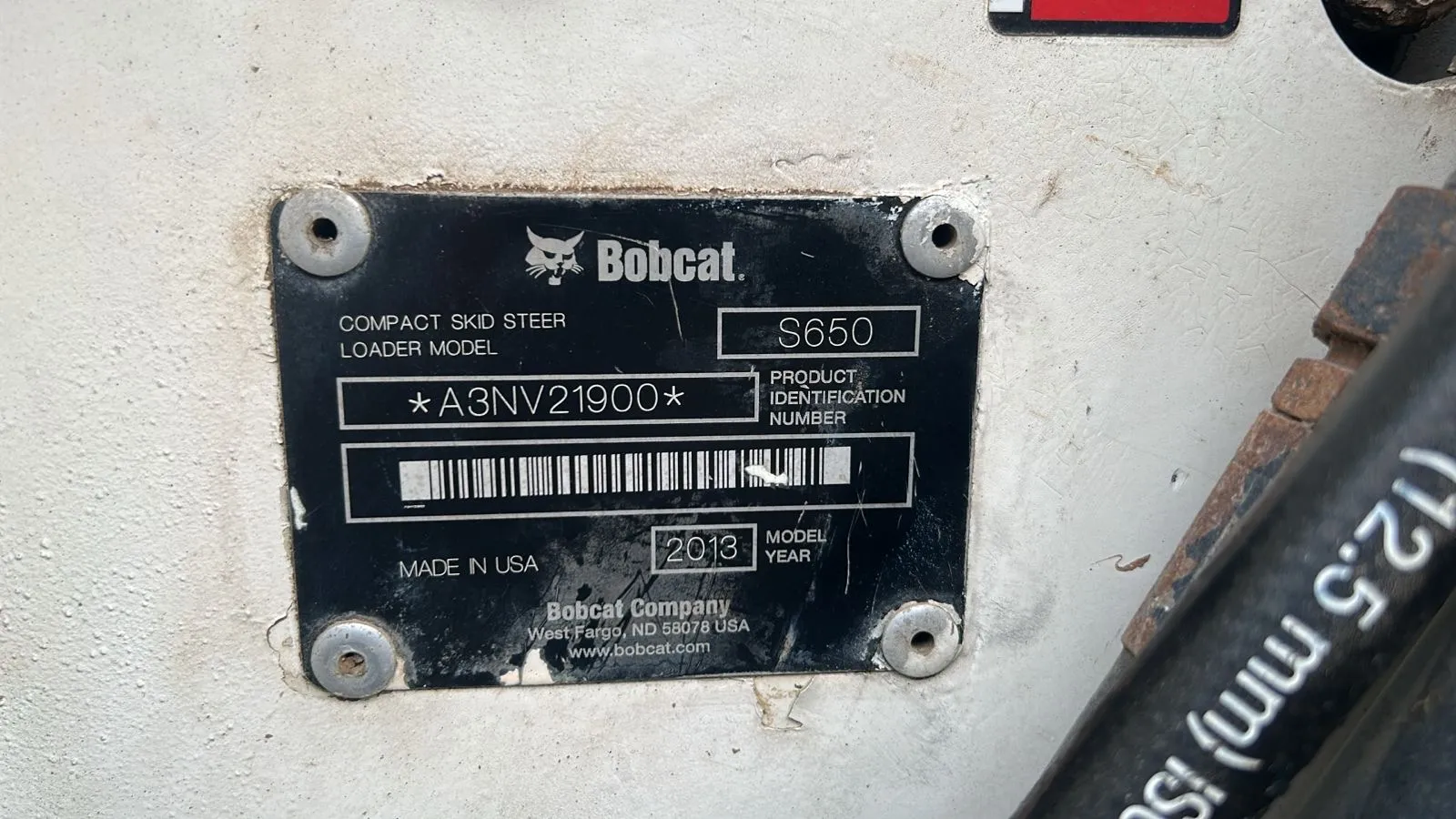 Minicargador BOBCAT S650 (2013) - Foto # 6