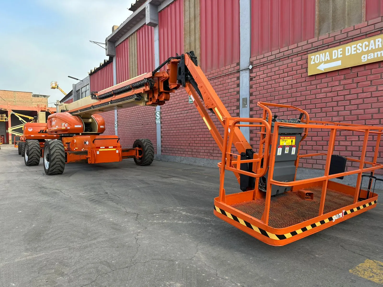 Plataforma de elevación JLG 1200SJP (2007) - Foto # 5