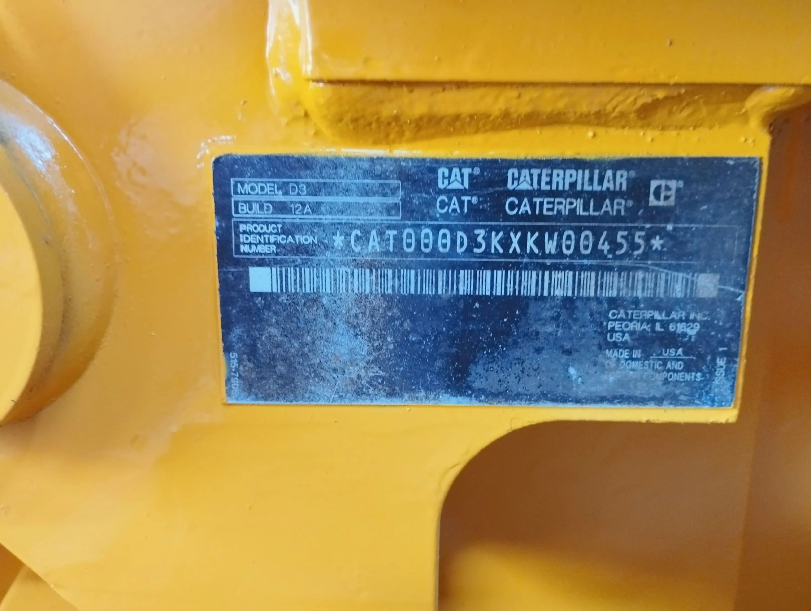 Tractor de oruga CATERPILLAR D3 (2021) - Foto # 5