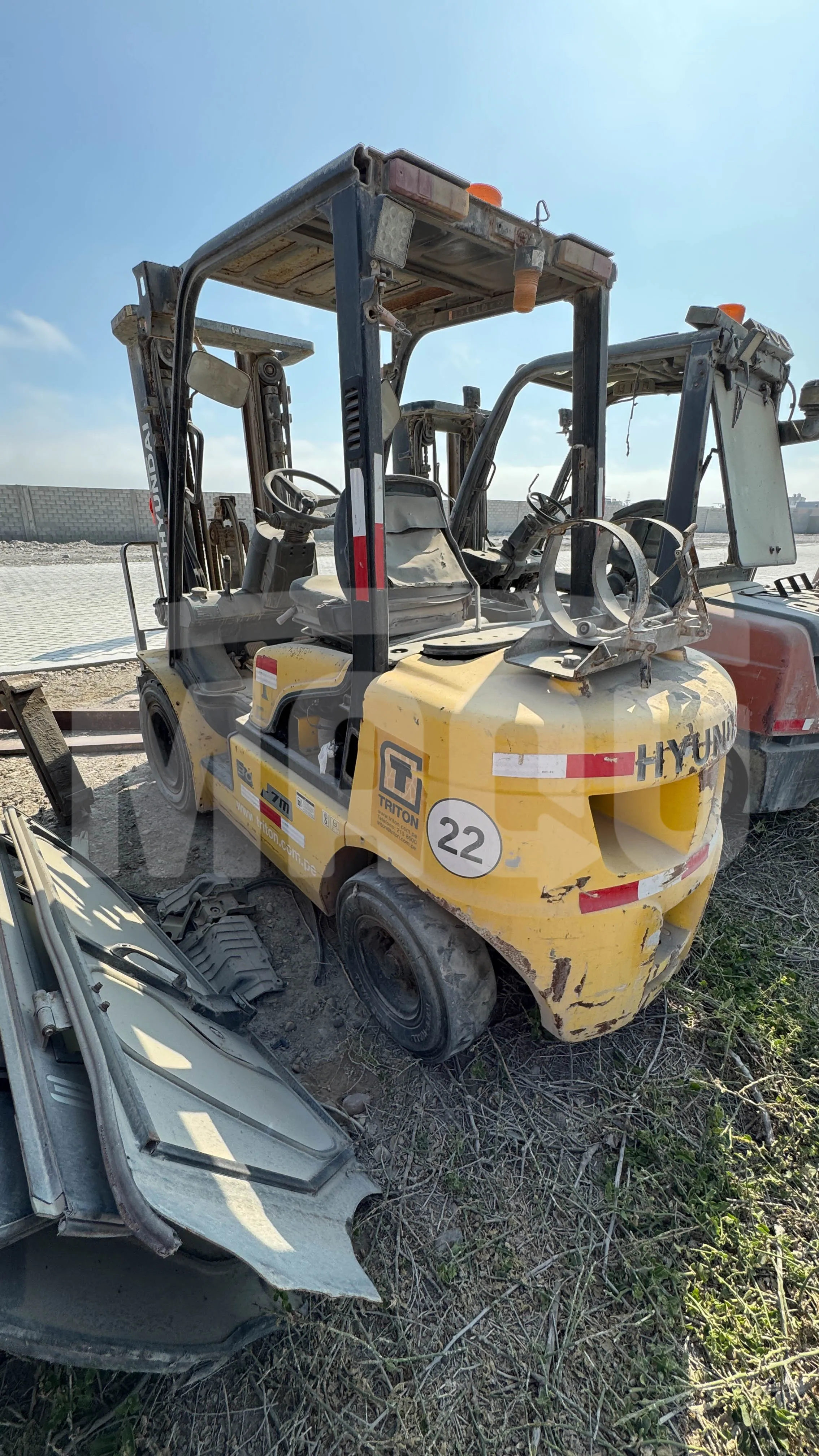 Montacargas HYUNDAI 30G-7M (2013)