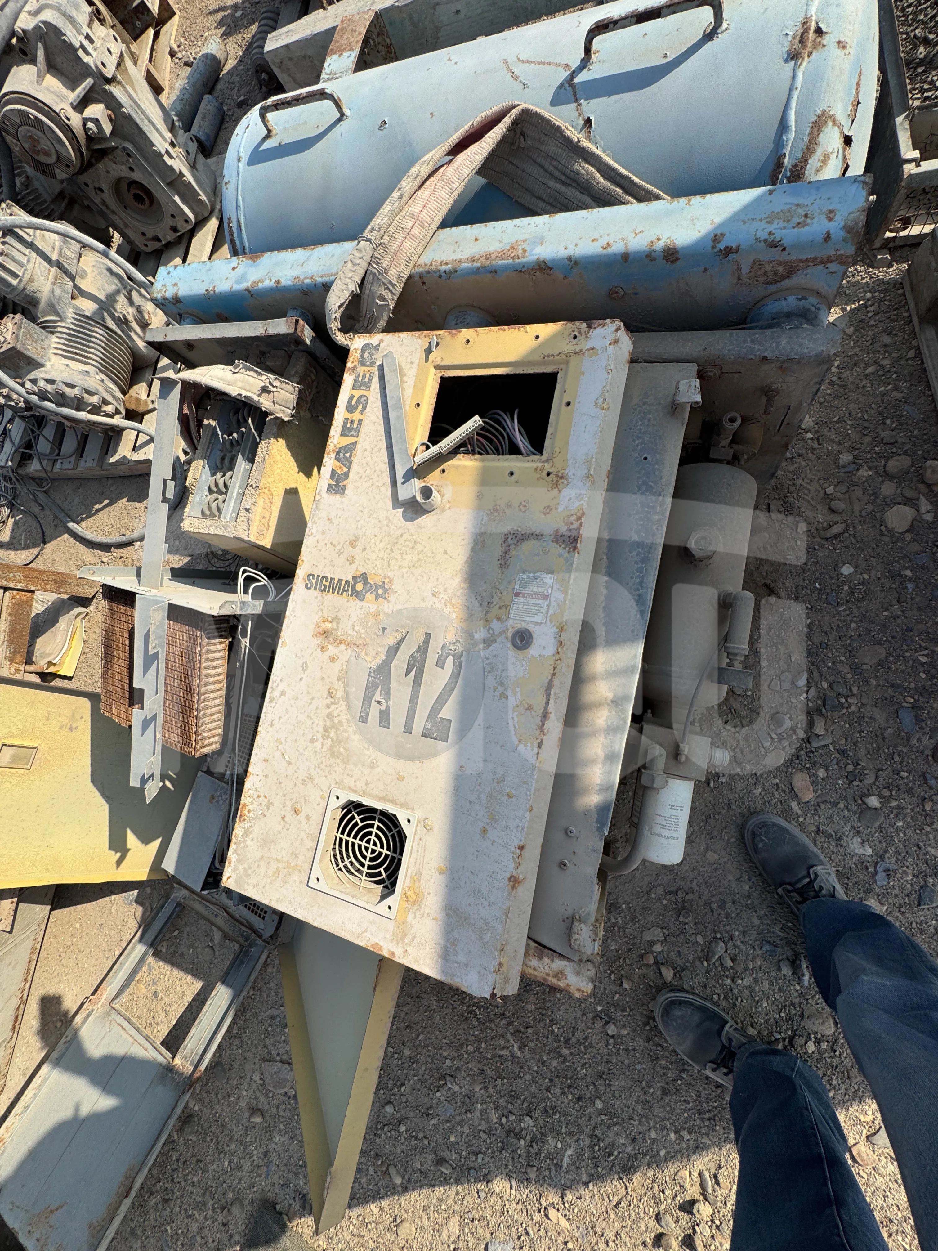 Compresora de aire KAESER 125PSI (2010)