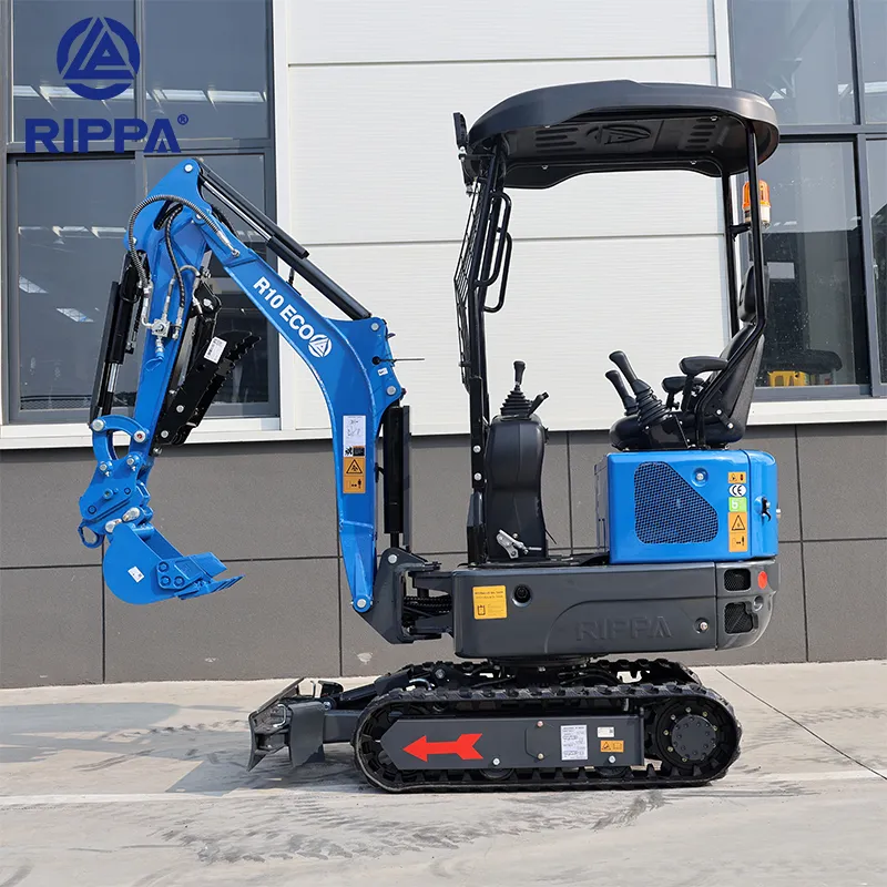 Miniexcavadora RIPPA R10 ECO 1T | MOTOR EURO 5 | CONTROL PILOTO | MOQ 3 (2025) - Foto # 4