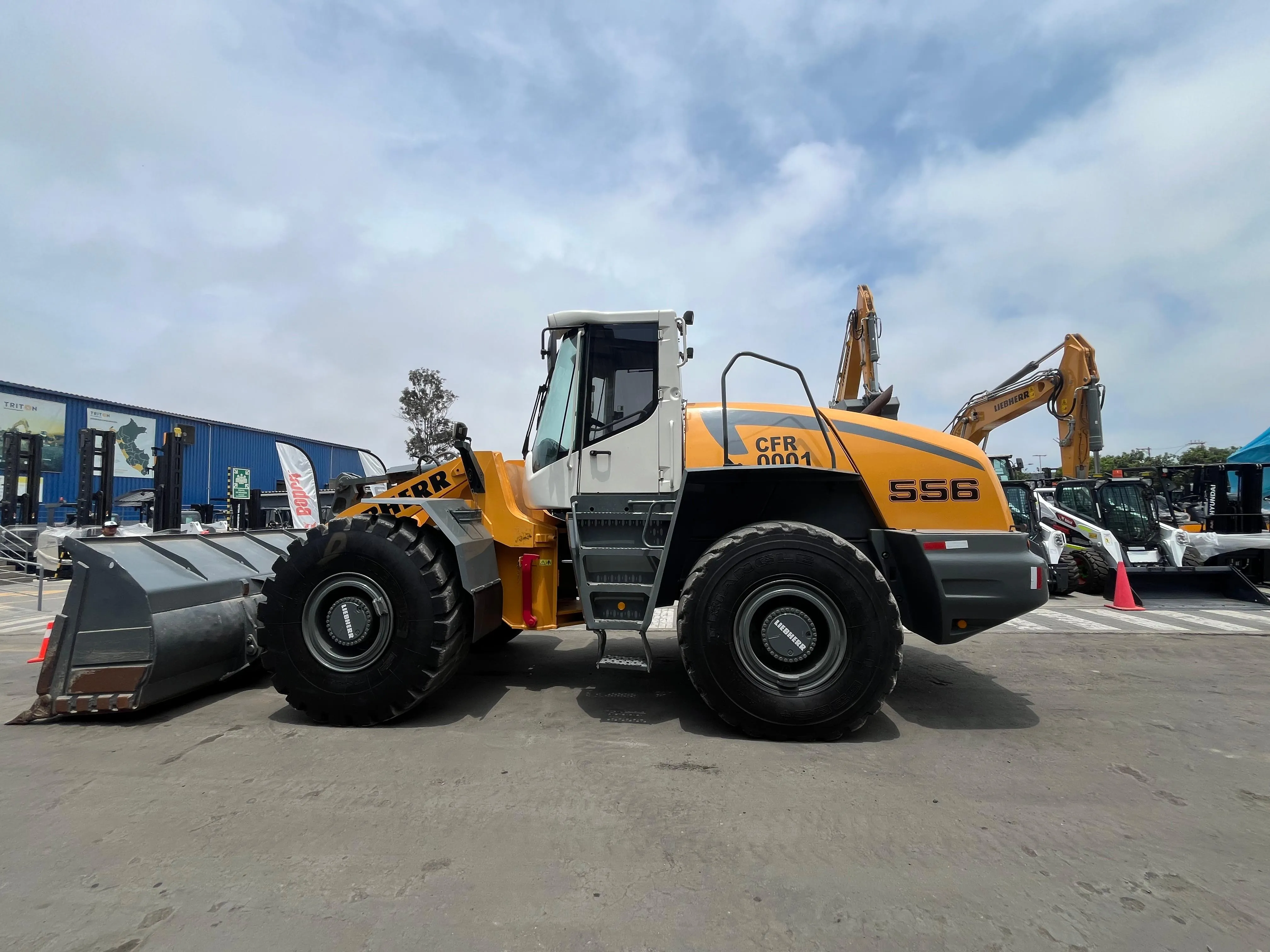 Cargador frontal LIEBHERR L556 (2013) - Foto # 6