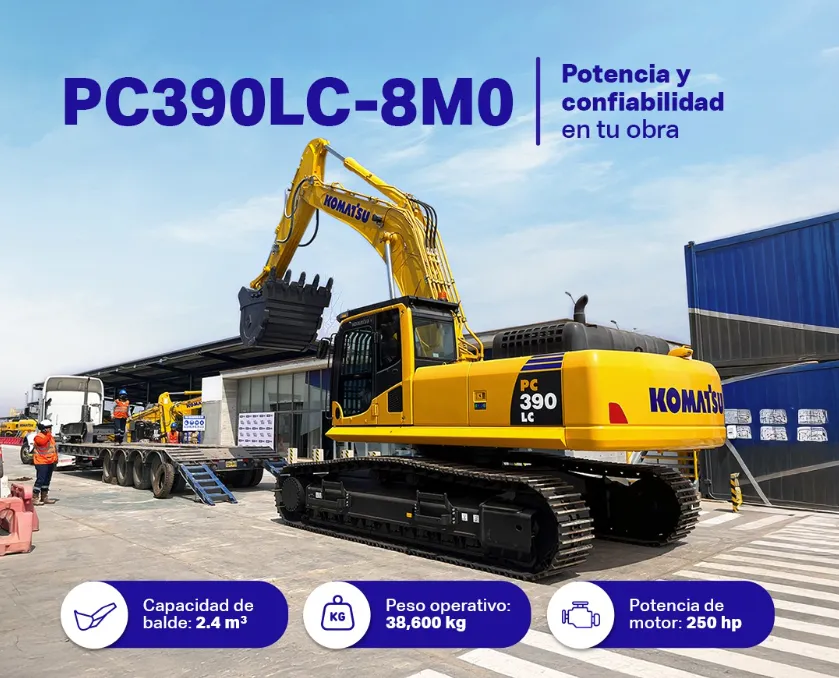 Excavadora KOMATSU PC390LC-8M0 (2024) - Foto # 2