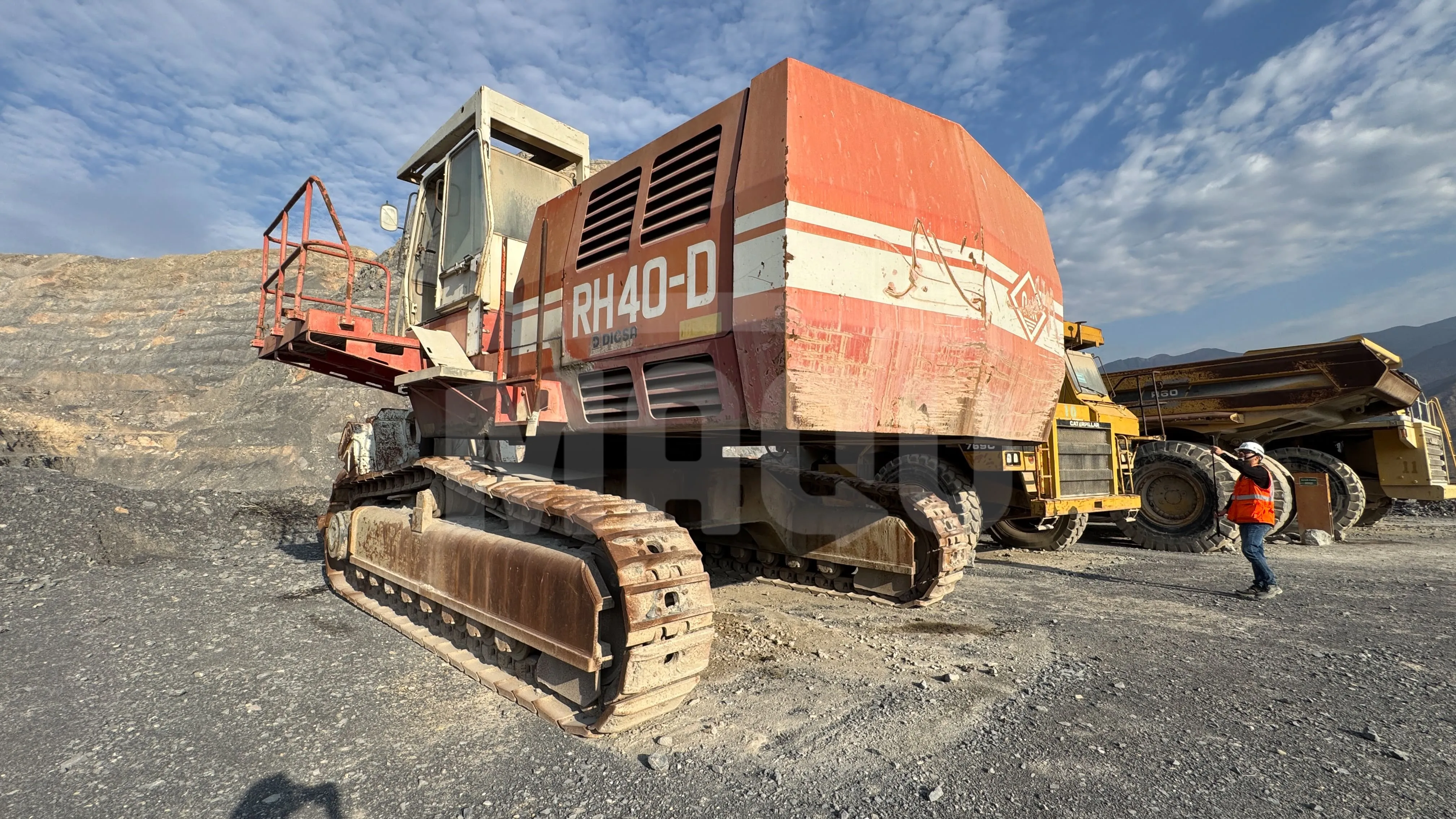 Excavadora sobre orugas O&K RH40-D (2009) - Foto # 5