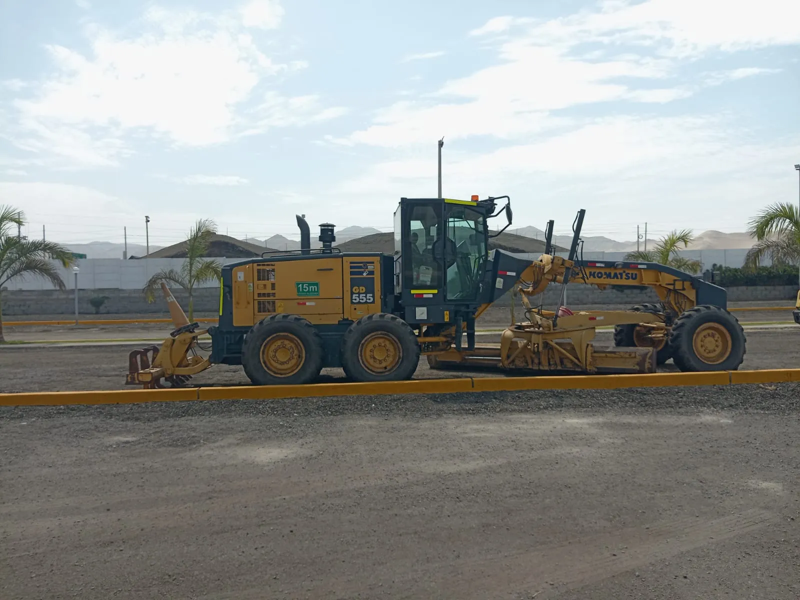 Motoniveladoras KOMATSU GD555-5 (2017)