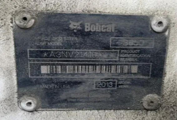 Minicargador BOBCAT S650 (2013)