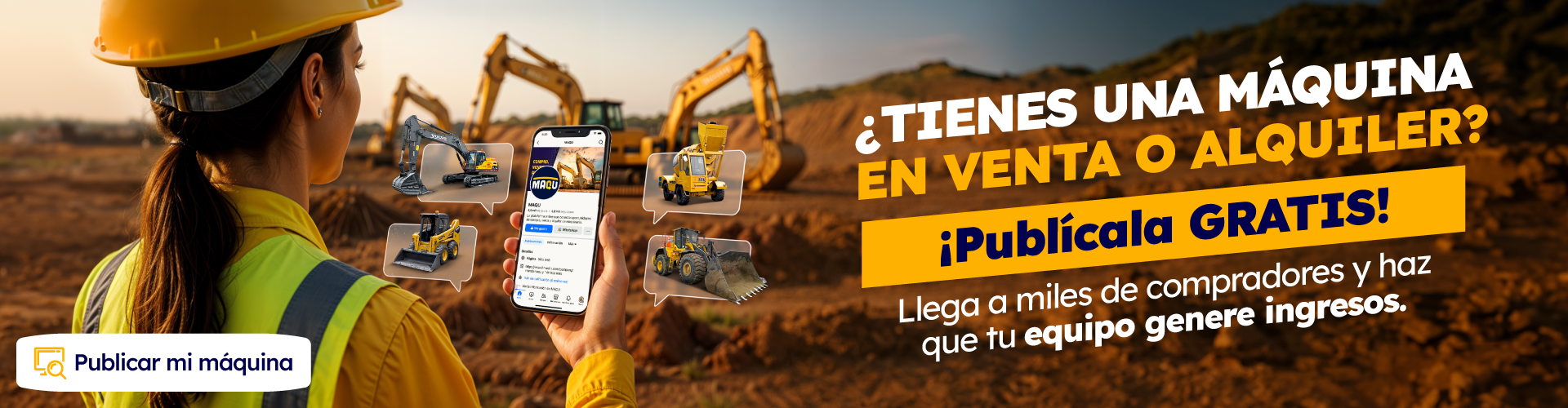 Tu marketplace de maquinaria pesada